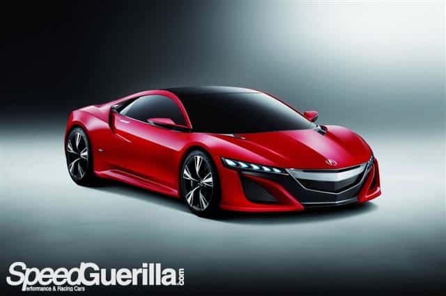 Honda NSX Concept (En rouge)