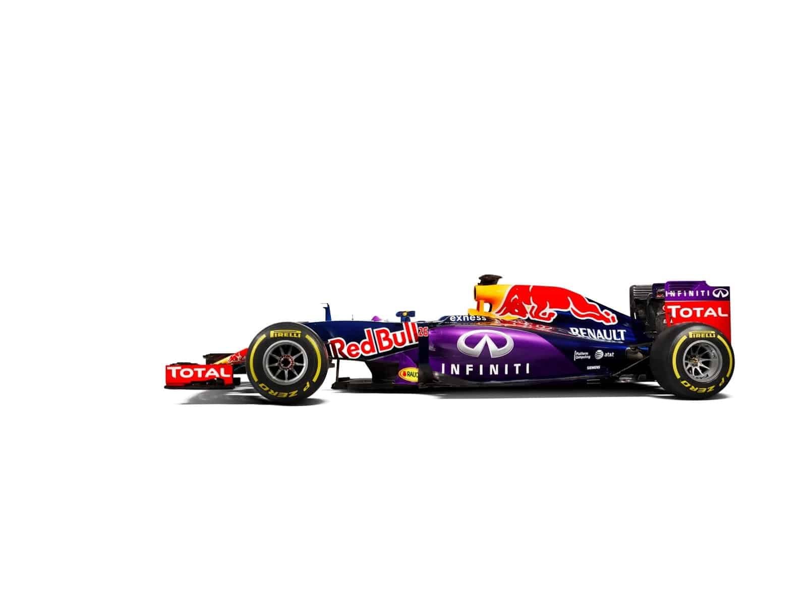 La Red Bull RB11 encore plus violette!