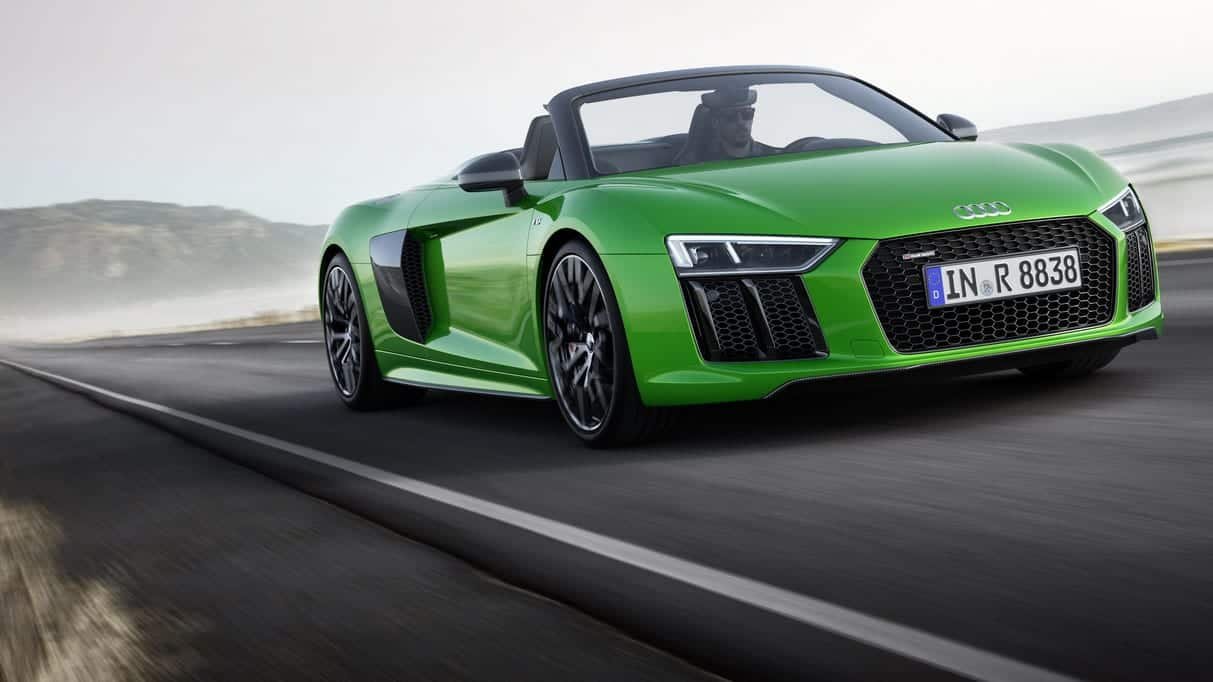 L’Audi R8 V10 Spyder passe à 610ch en version Plus