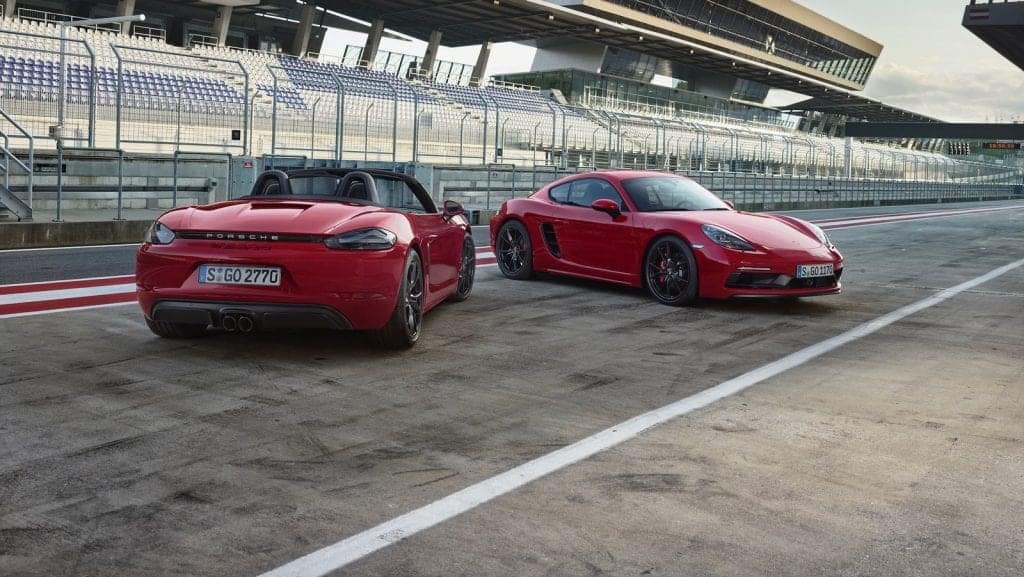 Porsche 718 GTS Boxster et Cayman