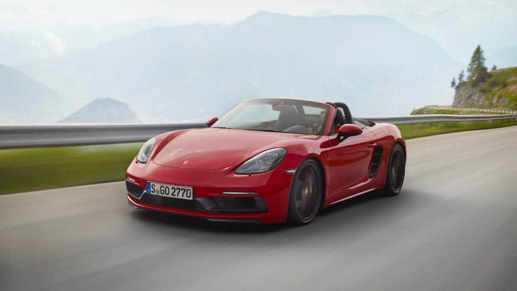 Porsche 718 GTS Boxster et Cayman