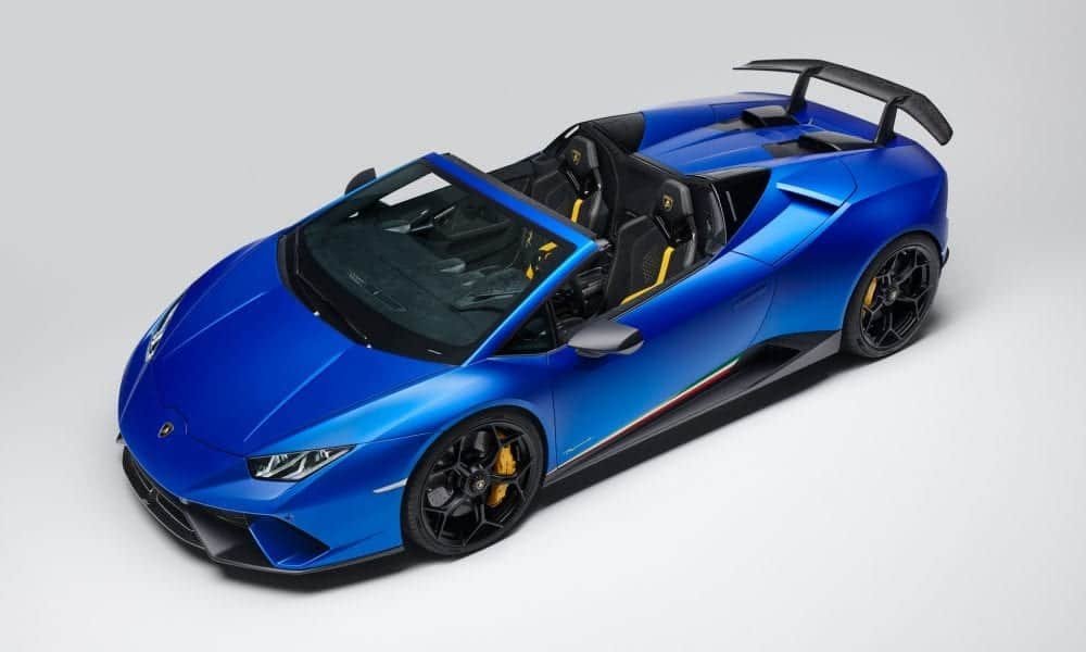 Lamborghini Huracan Performante Spyder, époustouflante